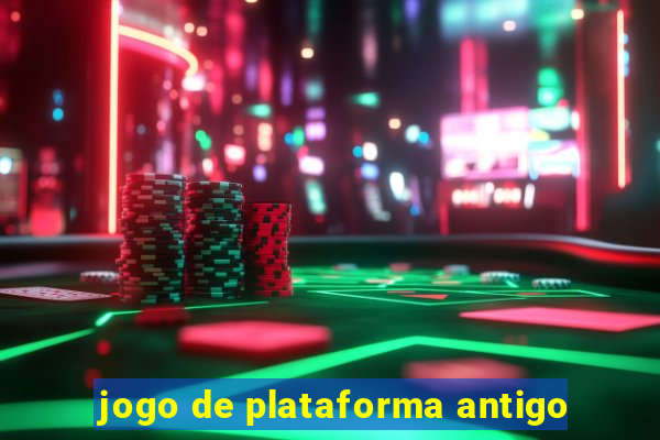 jogo de plataforma antigo